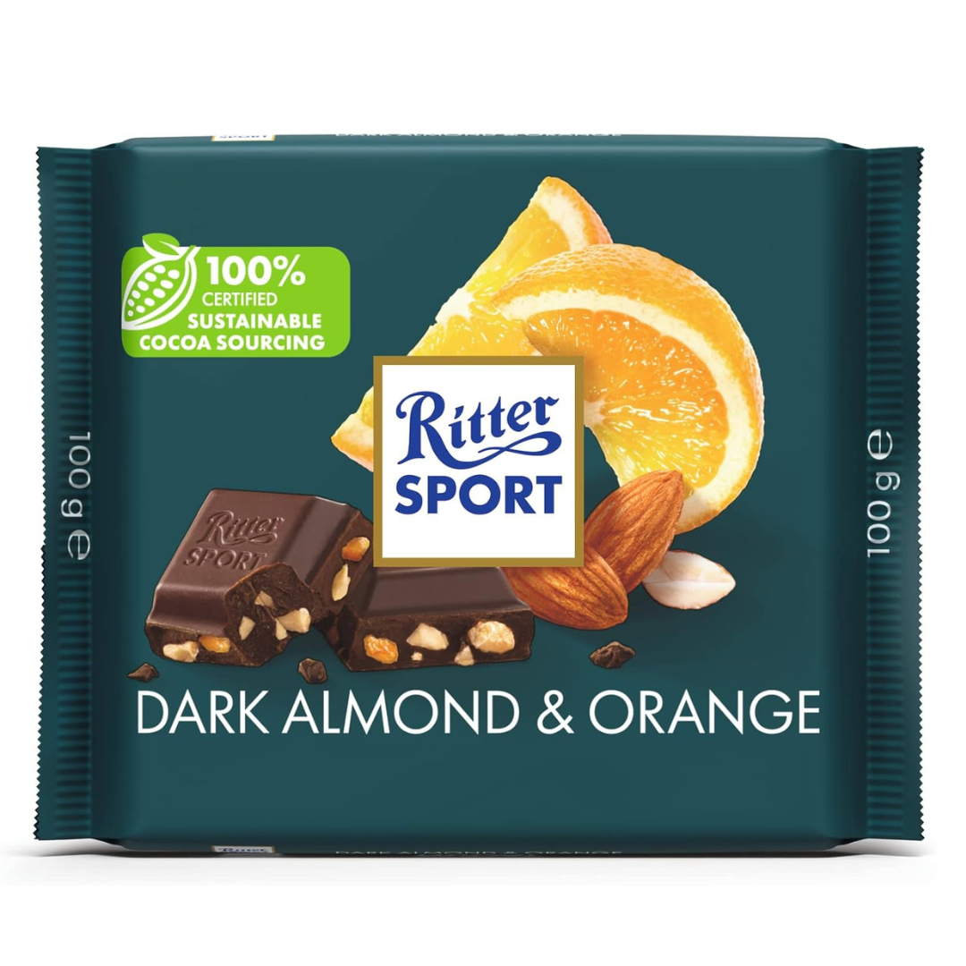Ritter Sport Almond Orange 100g