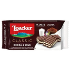 Loacker Cocoa And Milk Wafers, 45 Gm