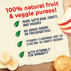 Nestle Cerelac Fruits Puree Pouch Banana Orange Biscuit 90G, Pack of 4