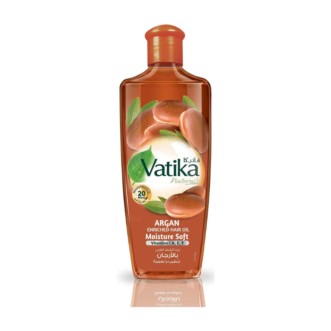 Vatika Naturals Argan Enriched Hair Oil, 200 ml