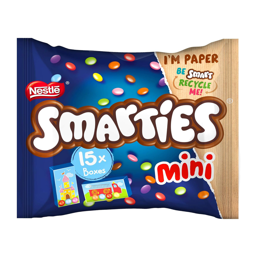 Nestle Smarties Mini Packet, 216g