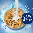 Familia High Protein Muesli, Almond & Vanilla, Low Sugar, Vegan - 350g