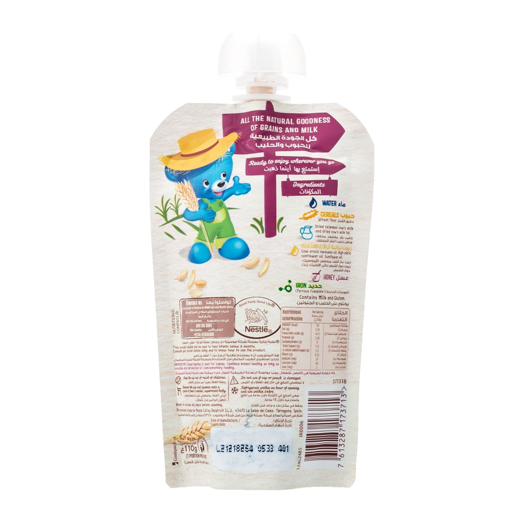 Cerelac Nestle Cerelac Grains & Milk Wheat & Honey From 6 Months 110g