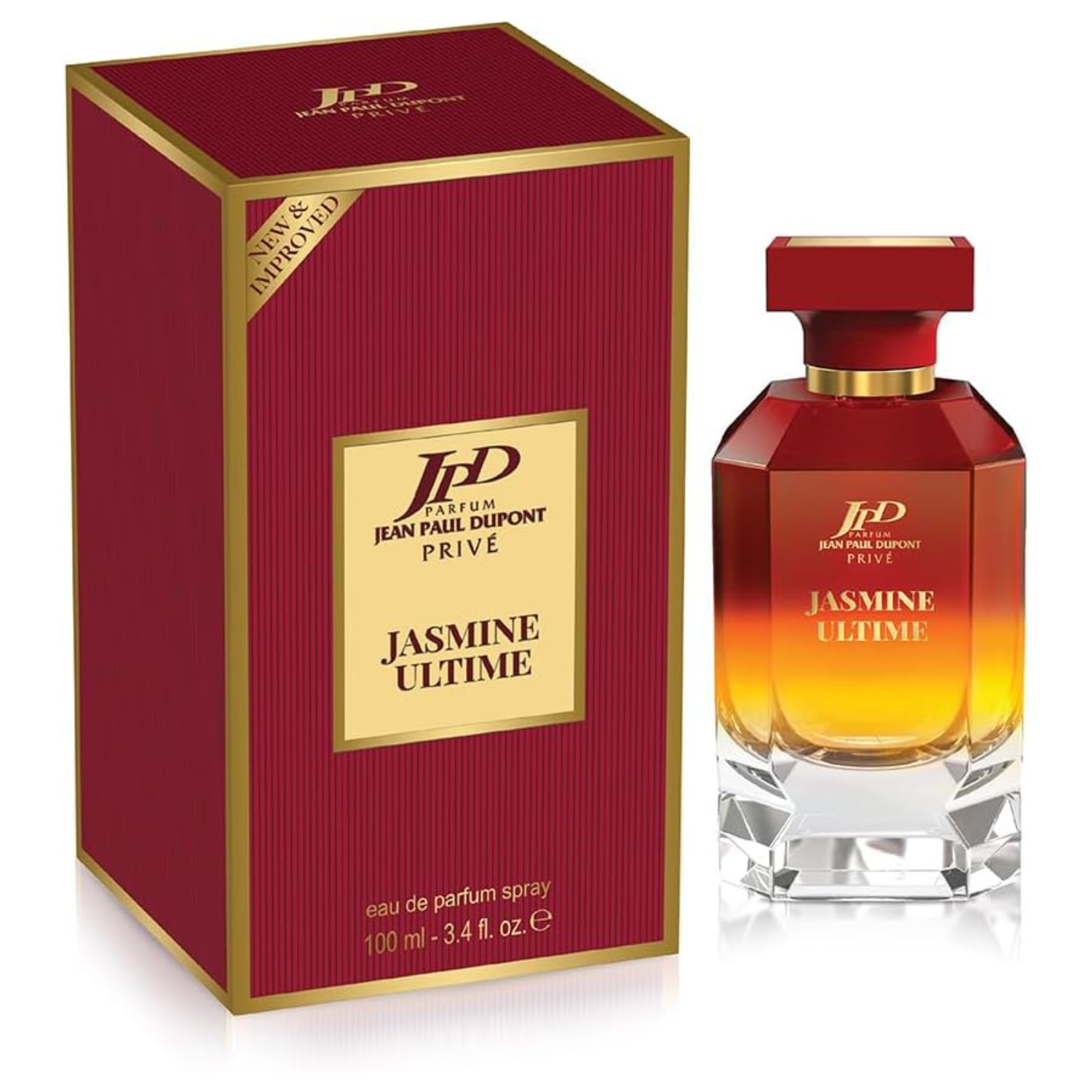 Jean Paul Dupont Privé Jasmine Ultime Eau de Parfum 100 ml | Luxury Floral Jasmine & Vanilla Scent for Men & Women | Premium Fragrance & Ideal Gift for Men & Women