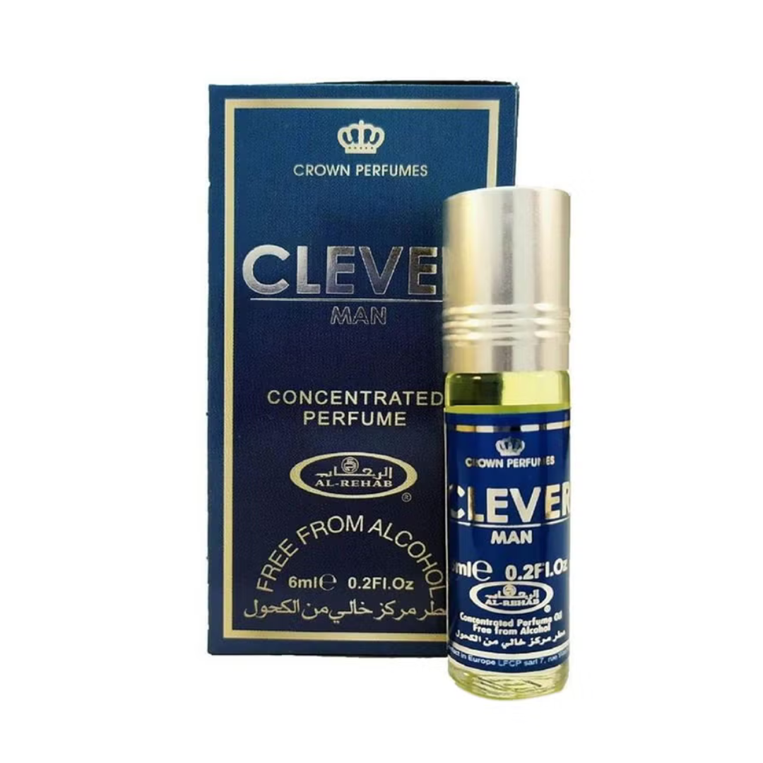 Clever Man Concentrated Perfume Oil Without Alcohol 6ml