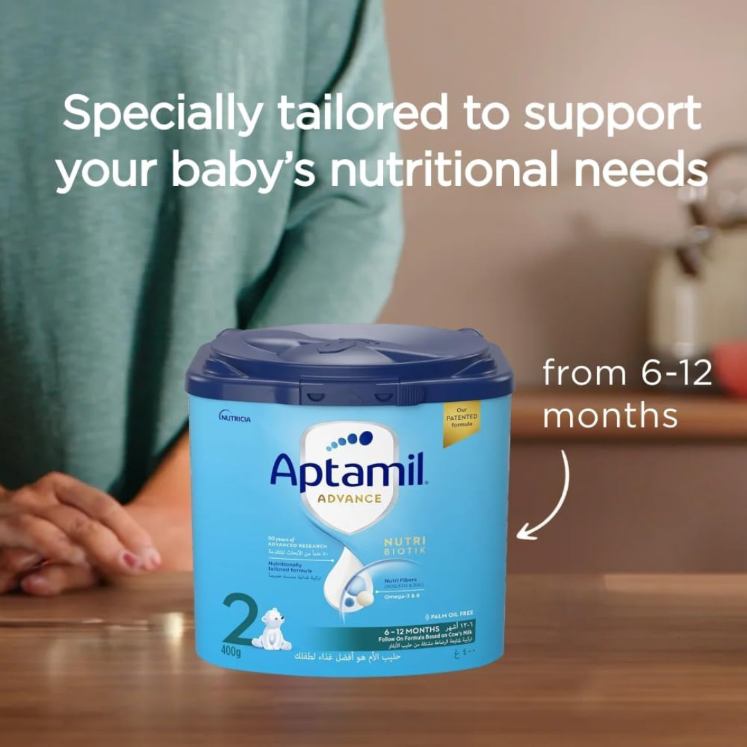 Aptamil Advance 2 Follow On Formula from 6-12 months, 400g