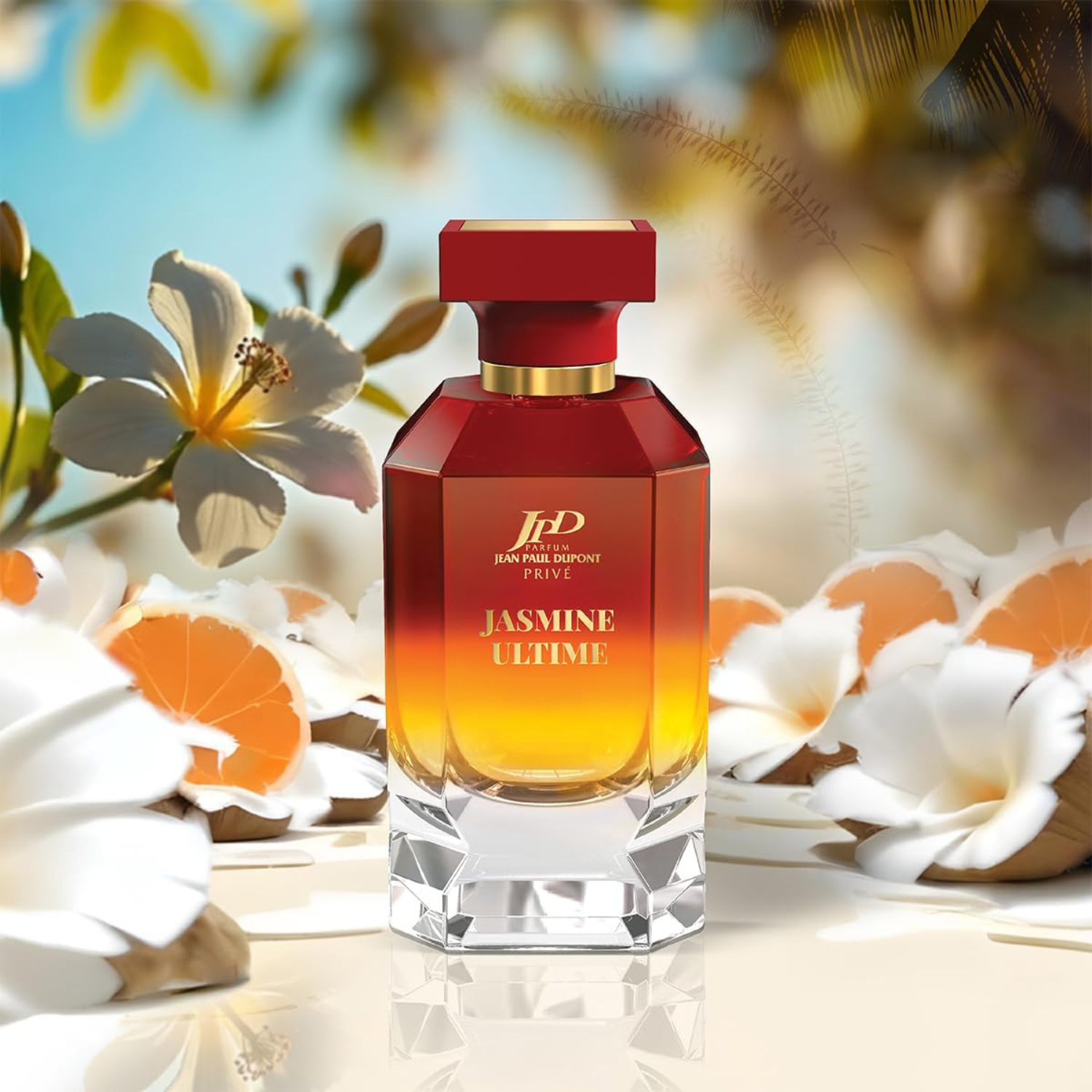 Jean Paul Dupont Privé Jasmine Ultime Eau de Parfum 100 ml | Luxury Floral Jasmine & Vanilla Scent for Men & Women | Premium Fragrance & Ideal Gift for Men & Women