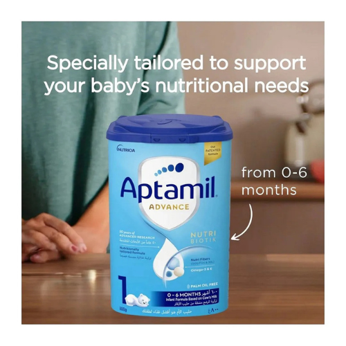 Aptamil Advance 1 Infant Formula Milk From 0-6 Months, Easy To Use Pack, 800g