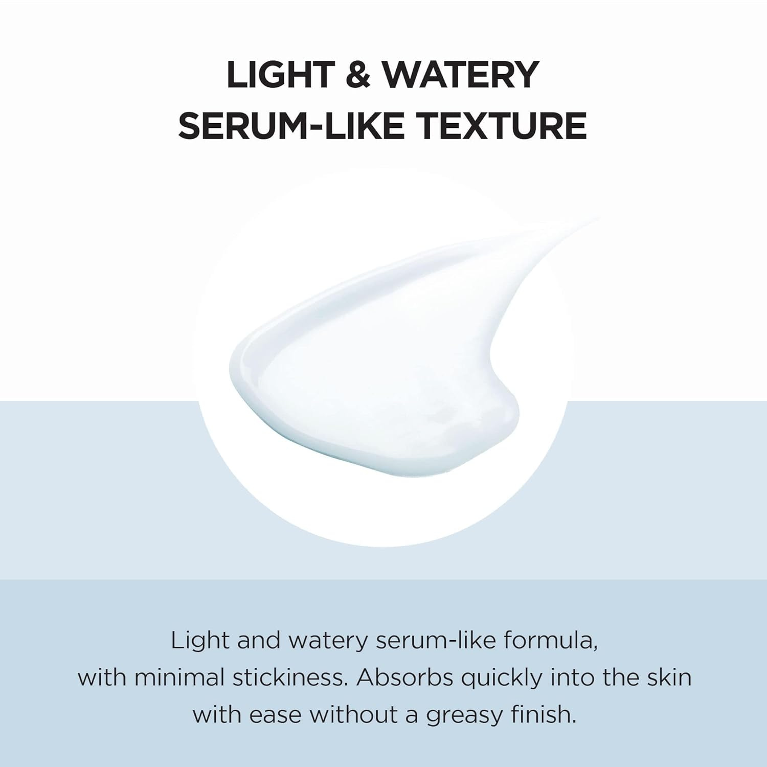 SKIN1004 Hyalu-Cica Water-Fit Sun Serum SPF 50 PA++++| Lightweight Korean Sunscreen for All Skin Types with Hyaluronic Acid & Centella, 50ml