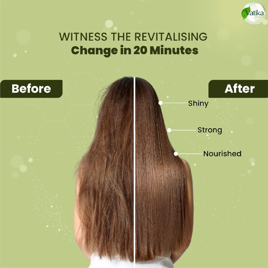 Vatika Naturals Mexican Avocado Hair Oil 200ml | Natural Oleic Acid & Vitamin A, E, F | For Shiny, Strong and Nourished Hair | No Paraben, No Sulfate, No Silicone