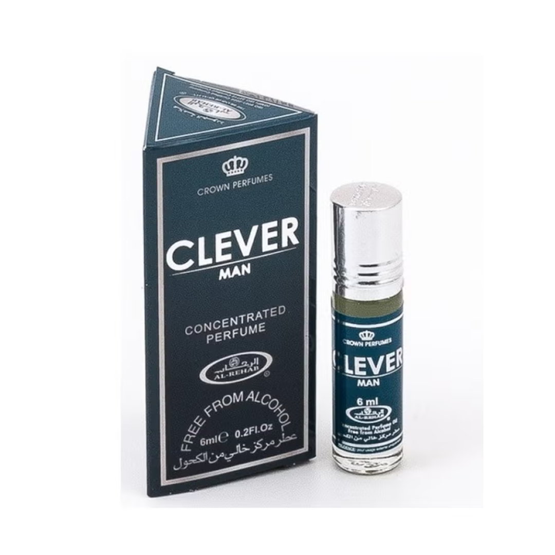 Clever Man Concentrated Perfume Oil Without Alcohol 6ml