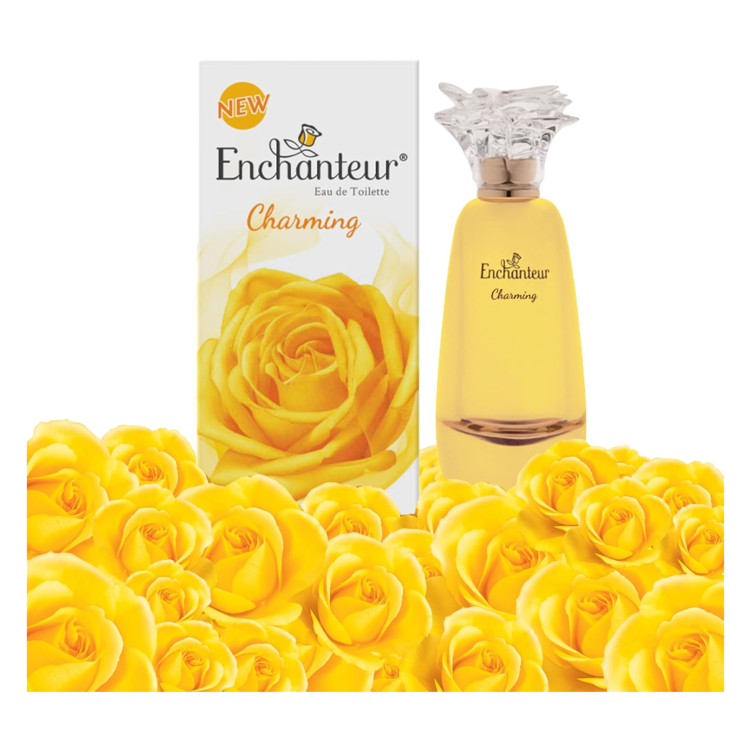 EnchantEUr Charming Eau De Toilette, Perfume For Women, Long Lasting Fragrance, 100 ml
