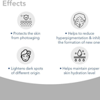 Novaclear WHITENING DAY CREAM- Skin Lightening Cream with Alpha Arbutin, Tranexamic Acid and SPF 50 for all skin tones, reduces hyperpigmentation and effectively protects the skin from UV radiation