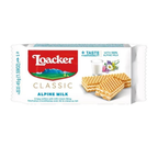 Loacker Classic Alpine Milk Crispy Wafers 45 g, Pack of 25