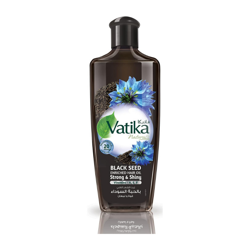 Vatika Naturals Enriched Hair Oil Strength & Shine Blackseed 200 ml