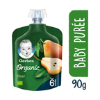 GERBER ORG PEAR 90GM +6M