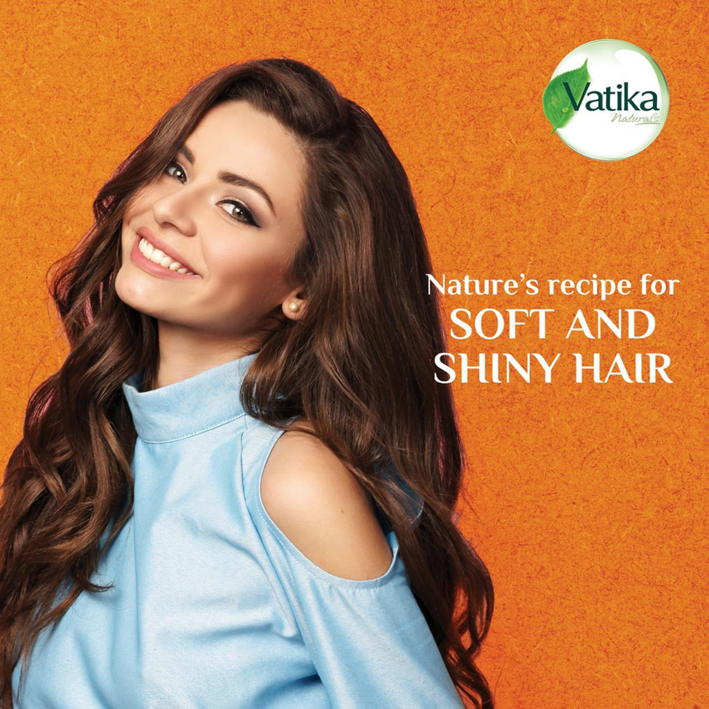 Vatika Naturals Almond Enriched Hair Oil | With Goodness Of Almond, Coconut & Sesame |Vitamin A, E, F Softens & Shines | For Dry & Frizzy Hair - 300 ml + Pump For Easy Use