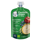 Gerber Organic Porridge in Apple, Blueberry & Oats Flavor (110g)