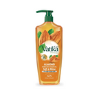 Vatika Naturals Almond Enriched Hair Oil | With Goodness Of Almond, Coconut & Sesame |Vitamin A, E, F Softens & Shines | For Dry & Frizzy Hair - 300 ml + Pump For Easy Use