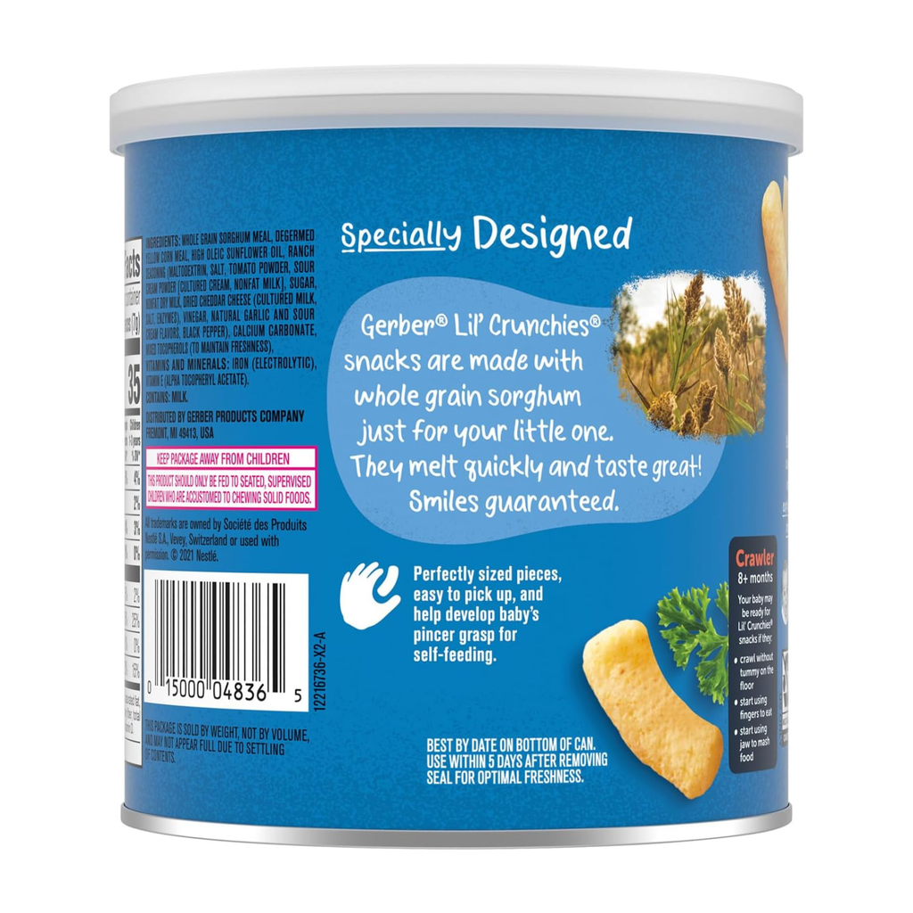 Gerber Lil' Crunchies, Ranch