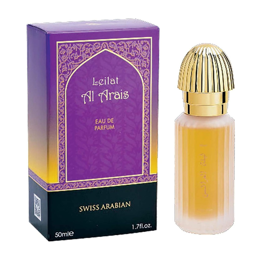 Swiss Arabian Leilat Al Arais Eau De Parfum Spray 1.7 oz for Men