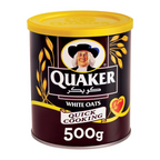 Quaker Quick Cooking White Oats in a Tin, 500g