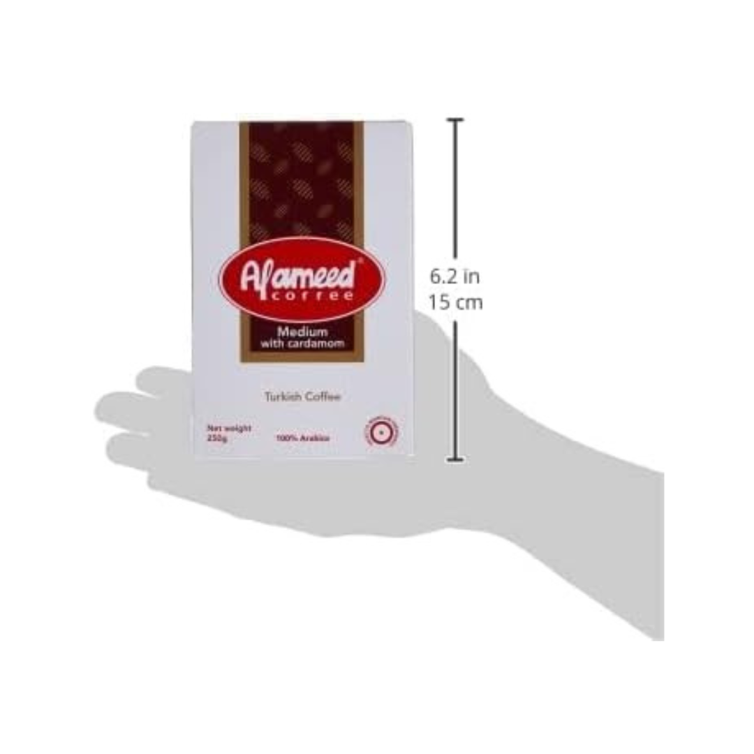 Al Ameed Cofee Alameed Turkish Medium With Cardamom