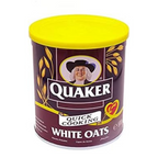 Quaker Quick Cooking White Oats in a Tin, 500g