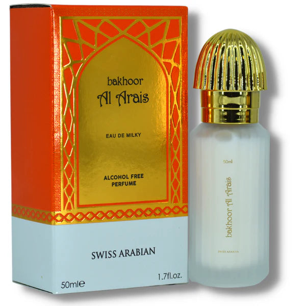 Swiss Arabian Bakhoor Al Arais Eau De Milky 50ml