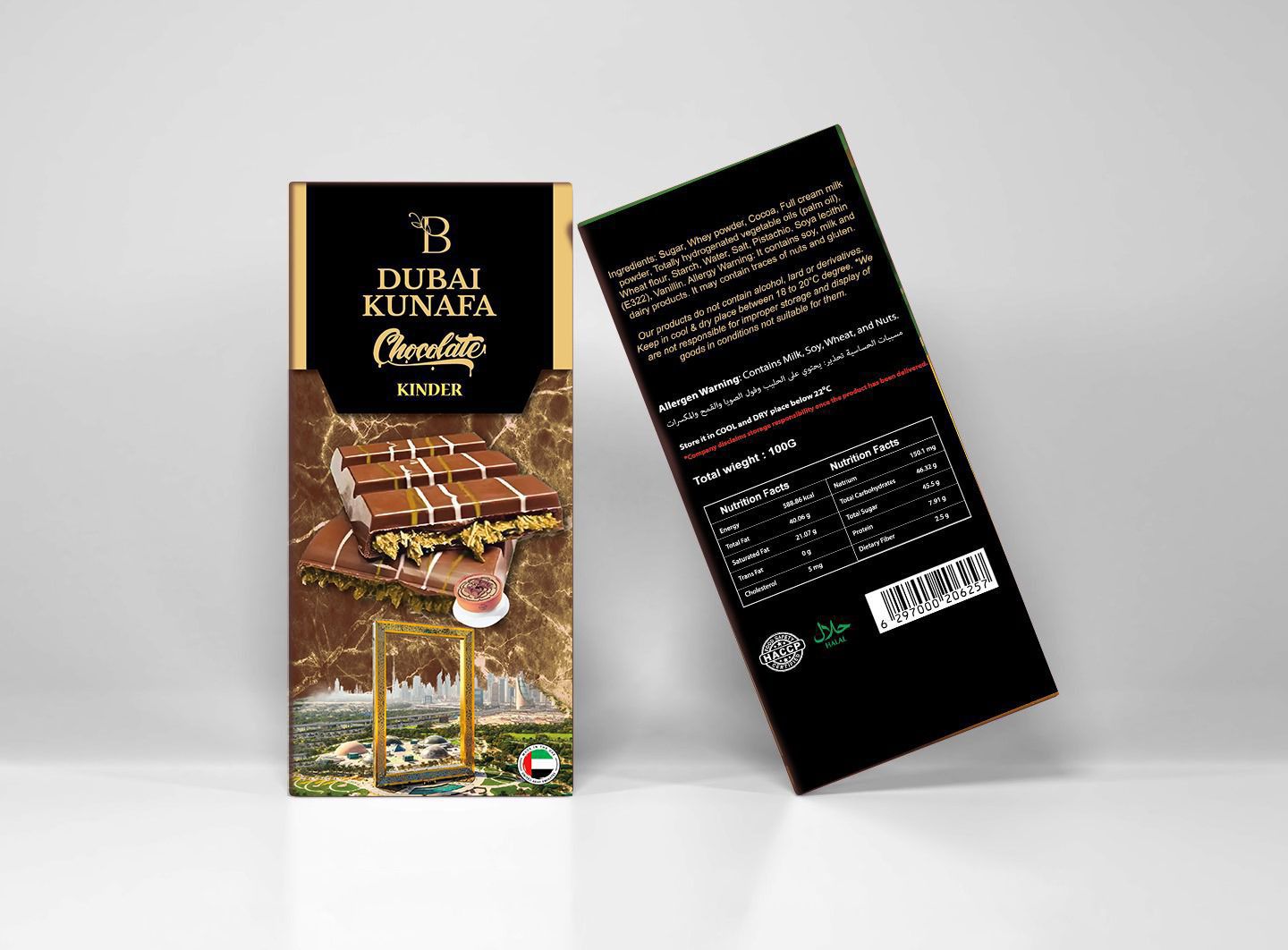 Dubai Kunafa Chocolate Kinder