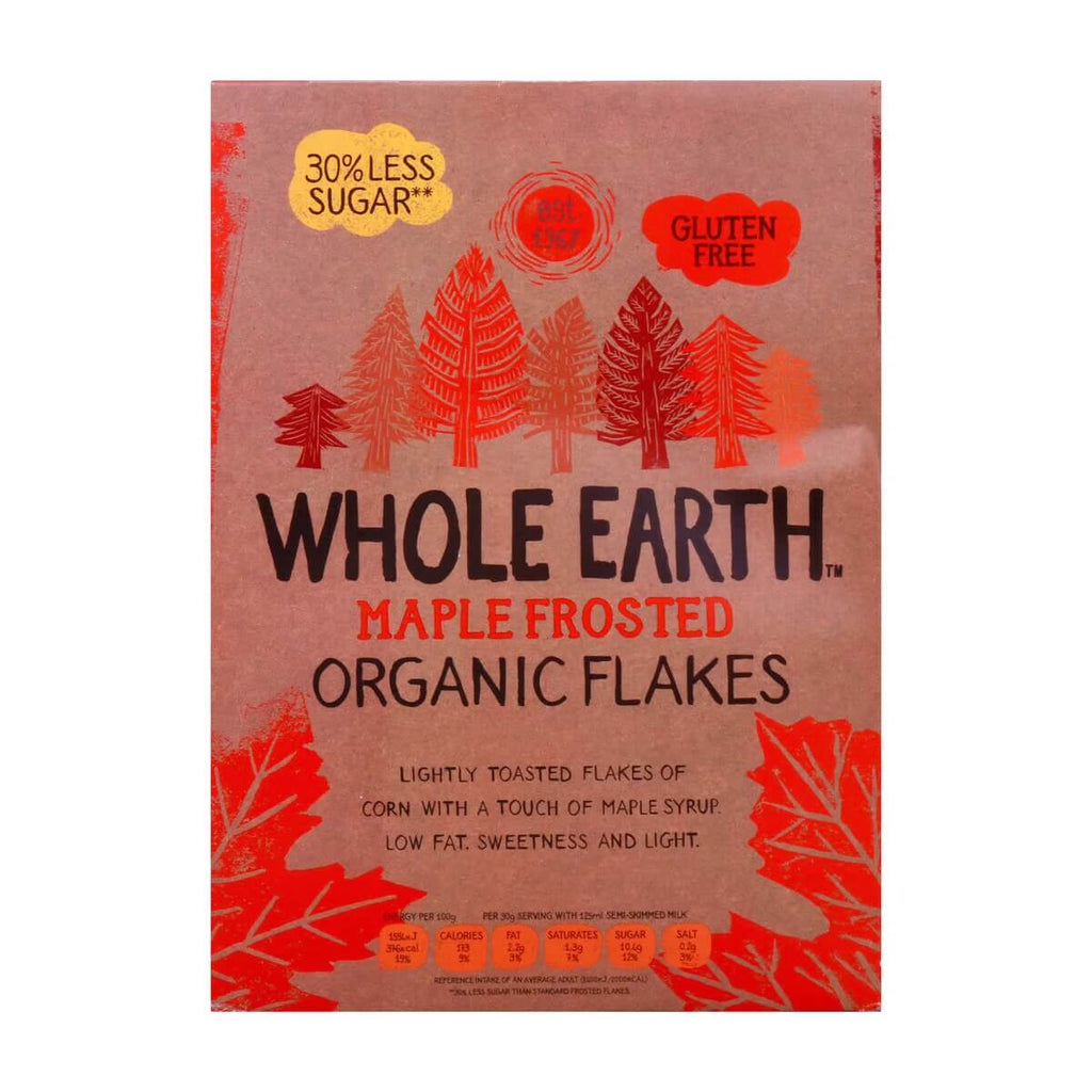 Whole Earth Organic Maple Frosted Flakes 375g