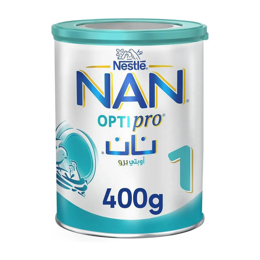 Nan OPTIPRO 1 Starter Infant Formula, Probiotic 2’FL, Protein Blend, 0-6 Months - 400g