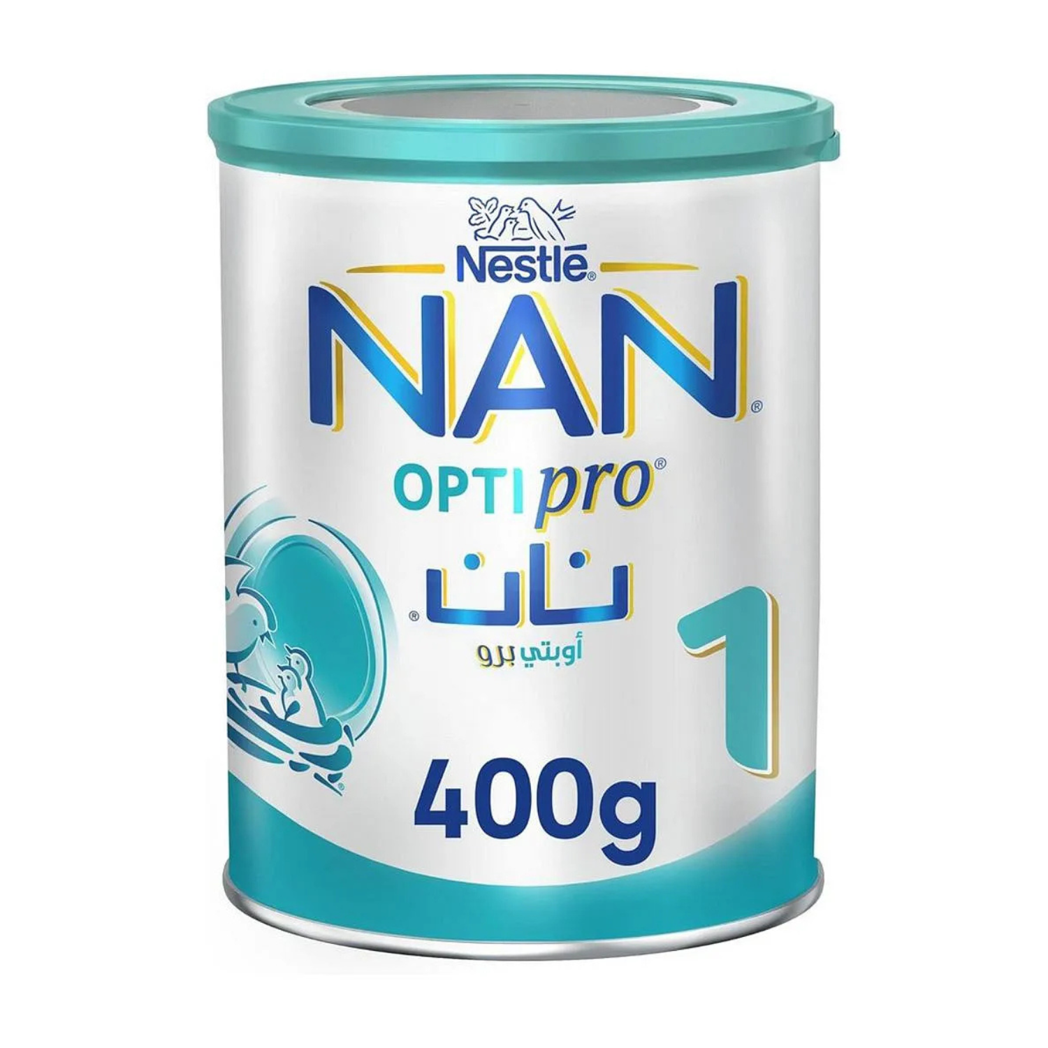 Nan OPTIPRO 1 Starter Infant Formula, Probiotic 2’FL, Protein Blend, 0-6 Months - 400g