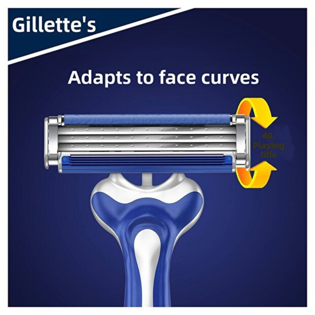 Gillette Blue3 Comfort Disposable Shaving Blades 8 pcs