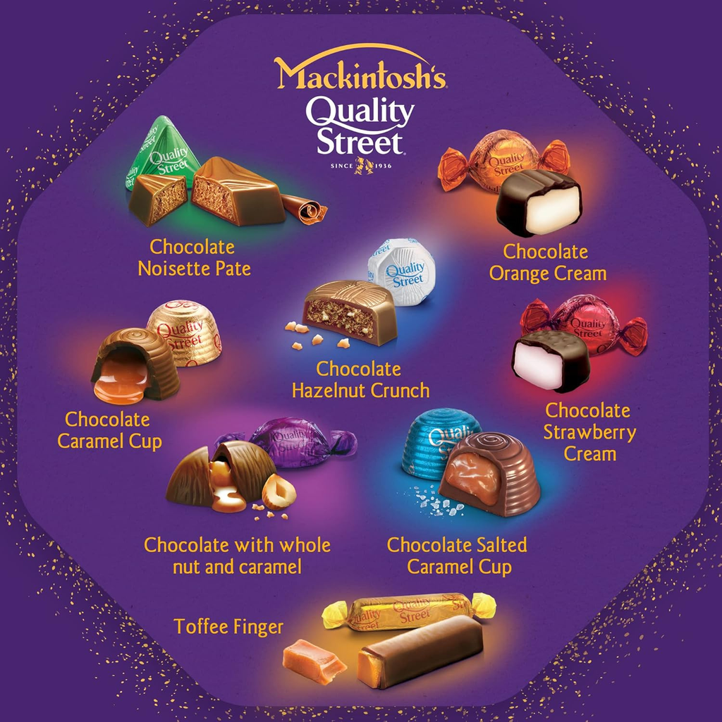 Nestle Mackintosh's Quality Street Assorted Chocolates 150 GM