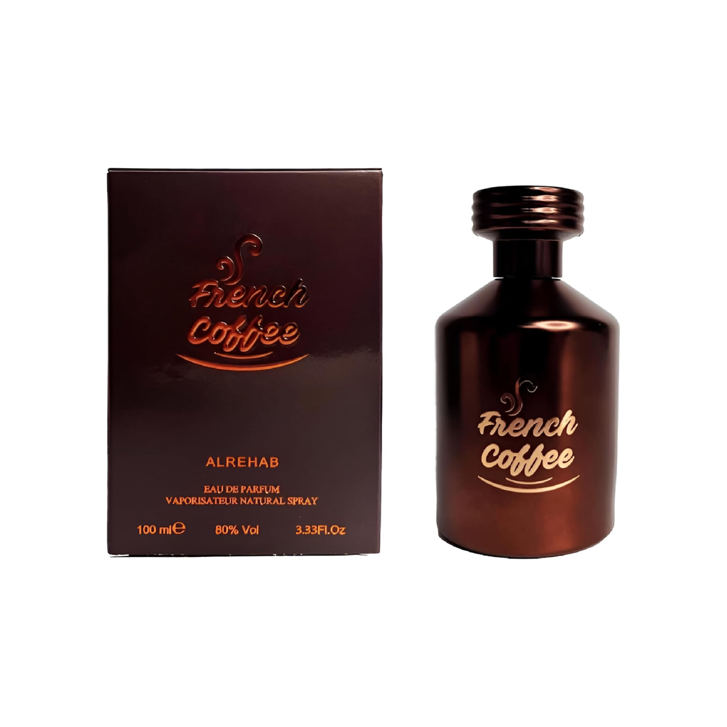 Al-Rehab French Coffee Eau de Parfum Spray for Unisex 100 ml