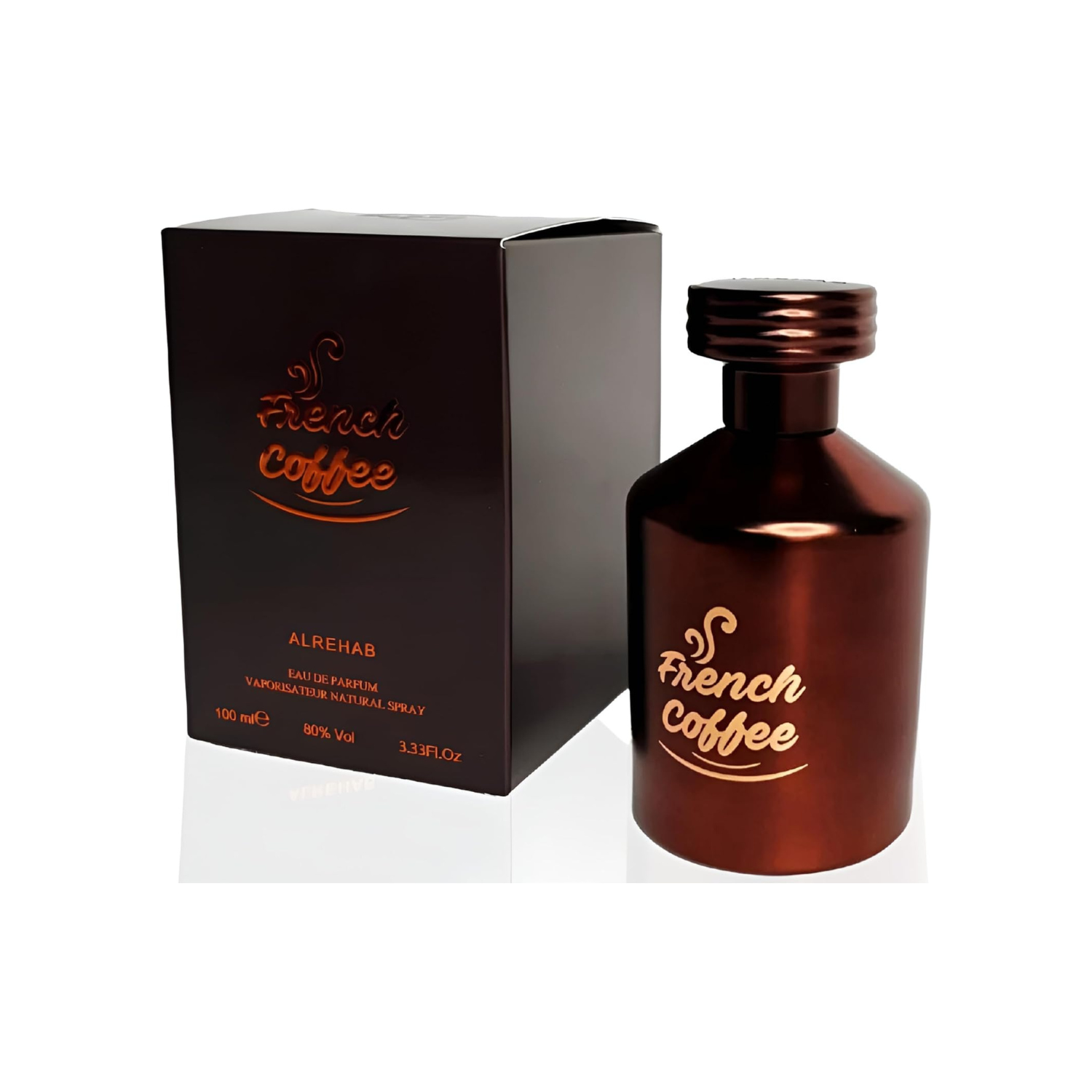 Al-Rehab French Coffee Eau de Parfum Spray for Unisex 100 ml