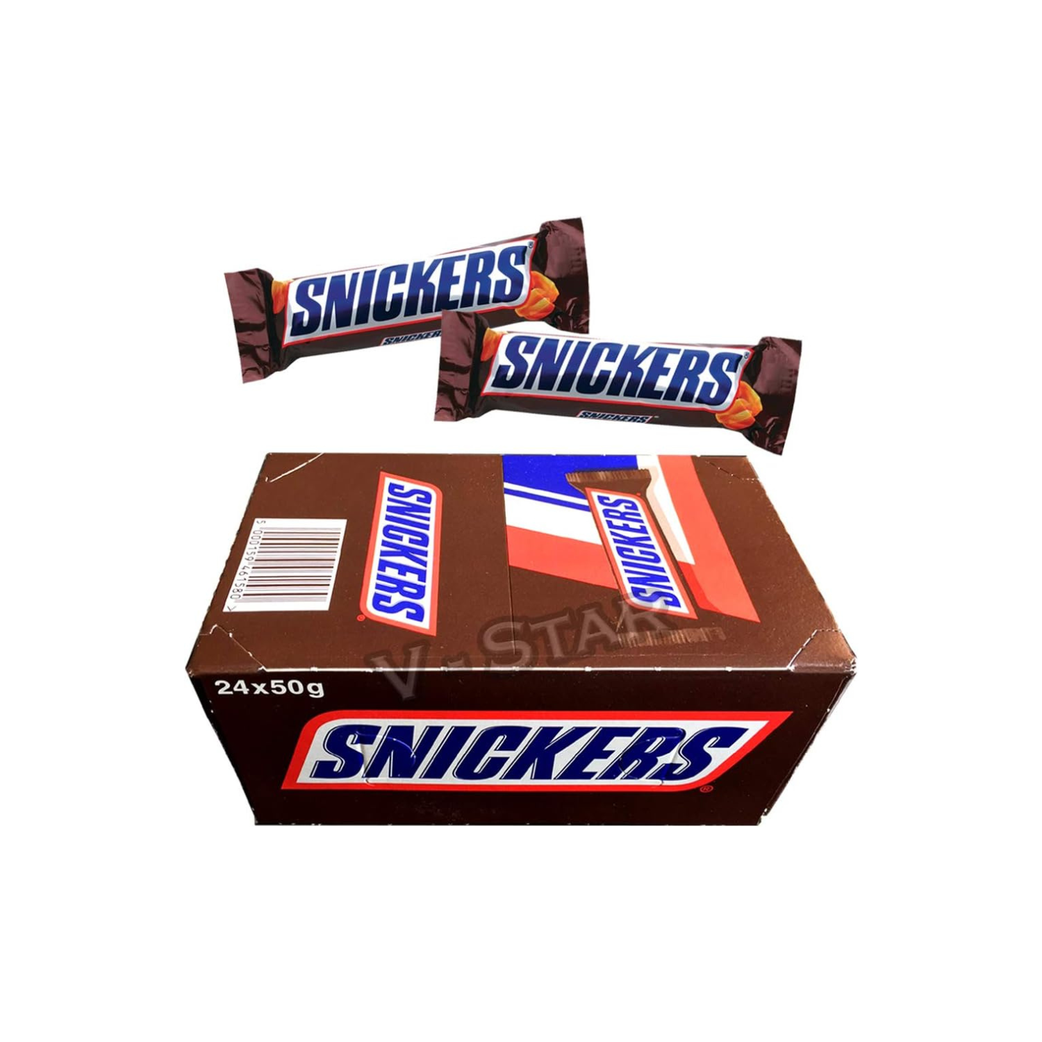 Original SNICKERS Chocolate BAR 24 x 50g Imported
