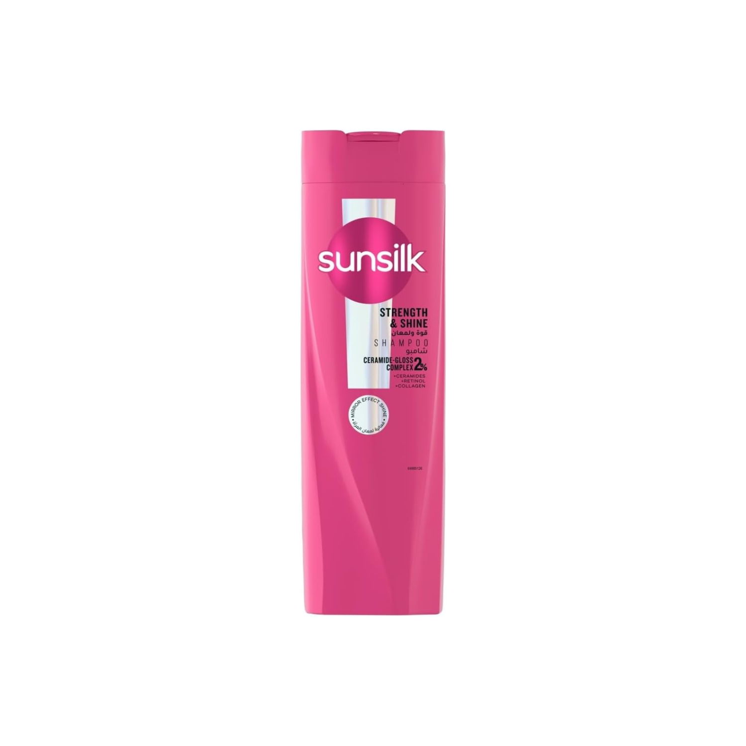 SUNSILK Shampoo, Strength & Shine, for hair 10x stronger and 2x smoother, ultra shine, 400ml