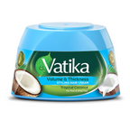 Vatika Naturals Volume & Thickness Styling Hair Cream with Tropical Coconut – 140 ml