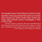 Closeup Triple Fresh Gel Toothpaste, Red Hot, for 24HR fresh breath, 75ml x 4