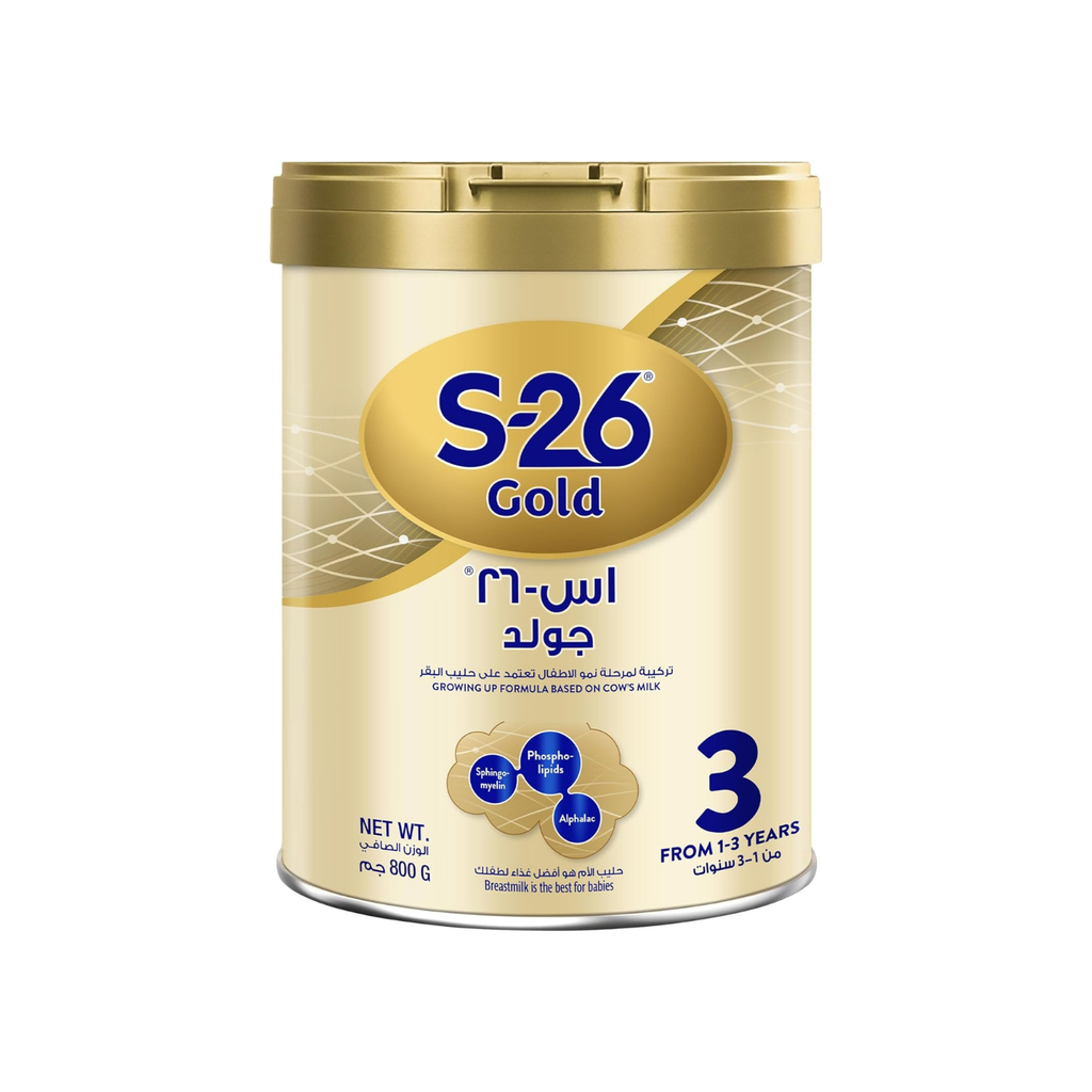 Nestle S26 Gold Stage 3 Growing Up Formula, From 1 to 3 Years, 800g