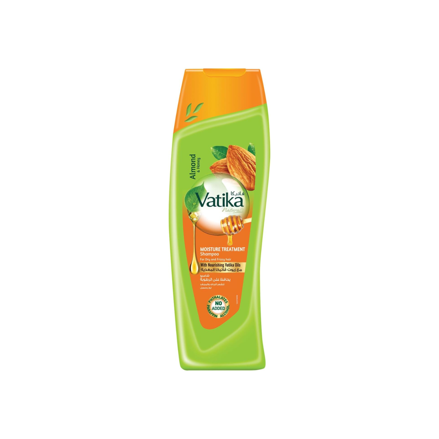 Vatika Naturals Moisture Treatment Shampoo 400ml | Natural & Herbal | Enriched with Almond and Honey | For Dry and Frizzy hair