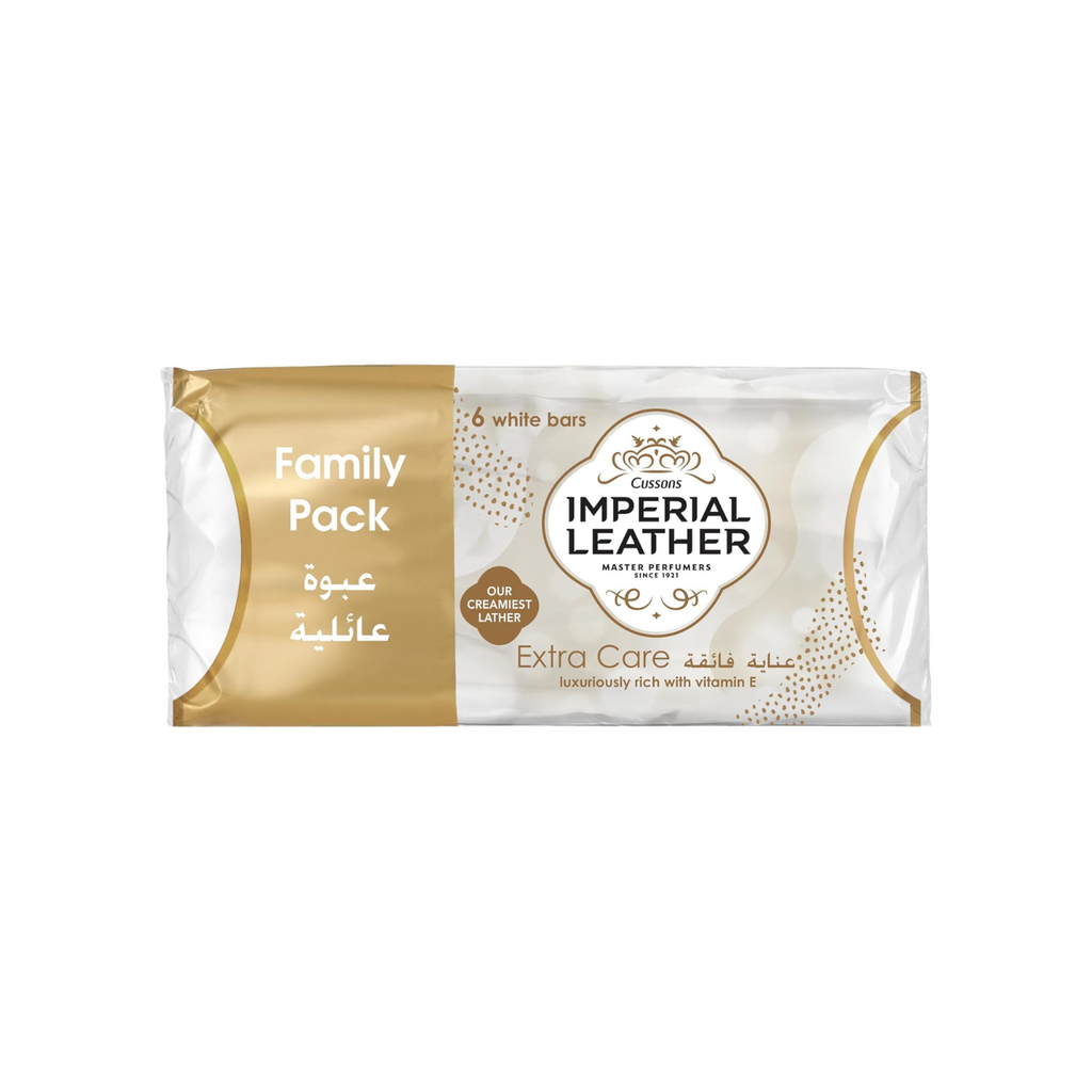 Imperial Leather Soap (Extra Care) Pack of 6, 125g