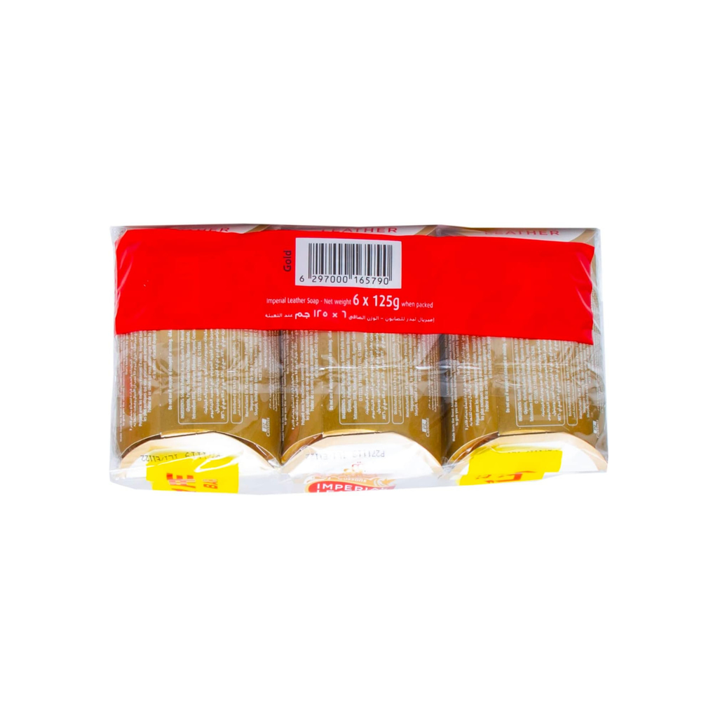 Imperial Leather Gold Soap 6 x 125g