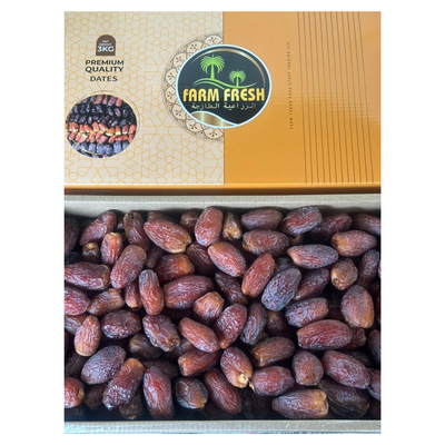 Farm Fresh Saudi majdool 3 kg box