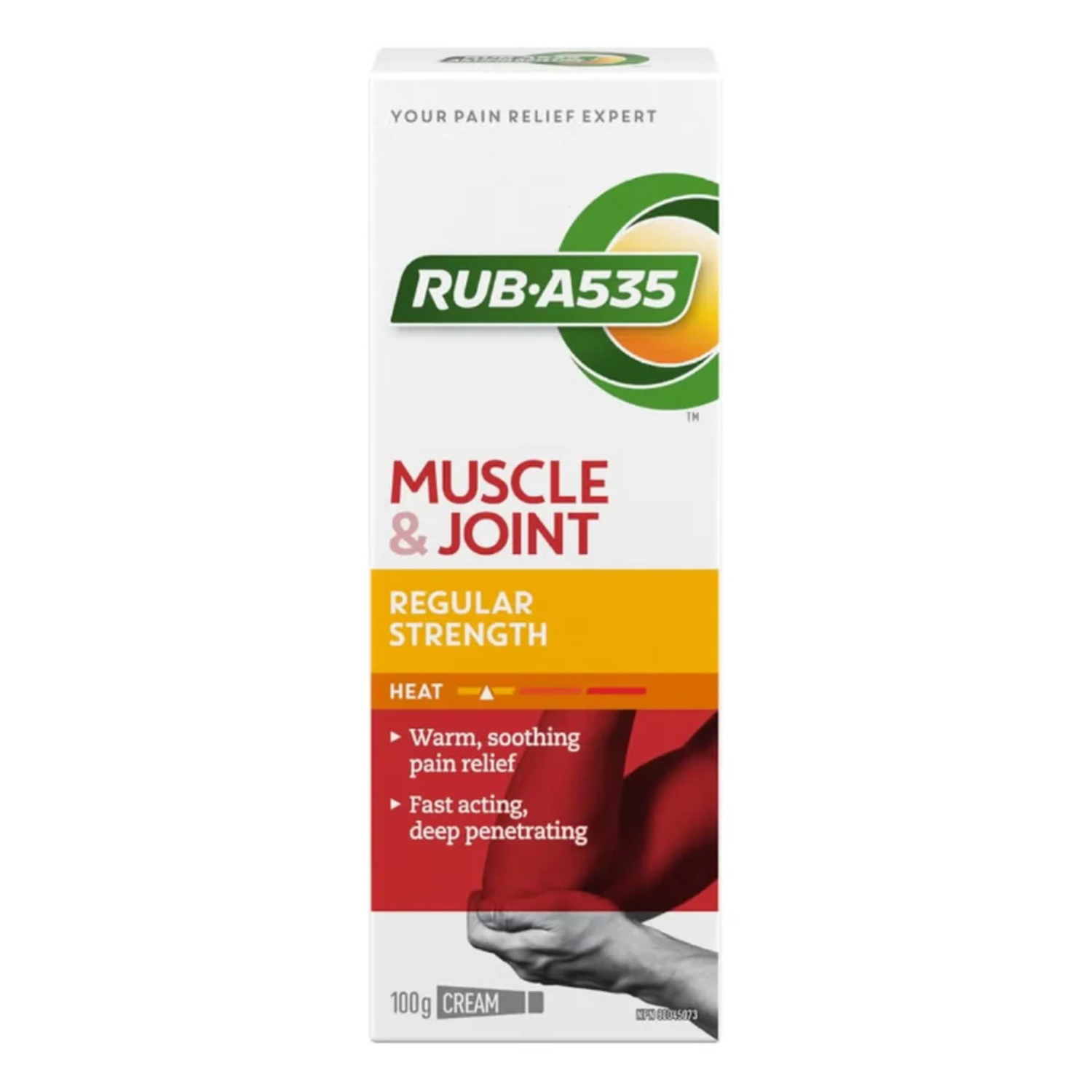Rub A535 Regular Strength Heat Cream