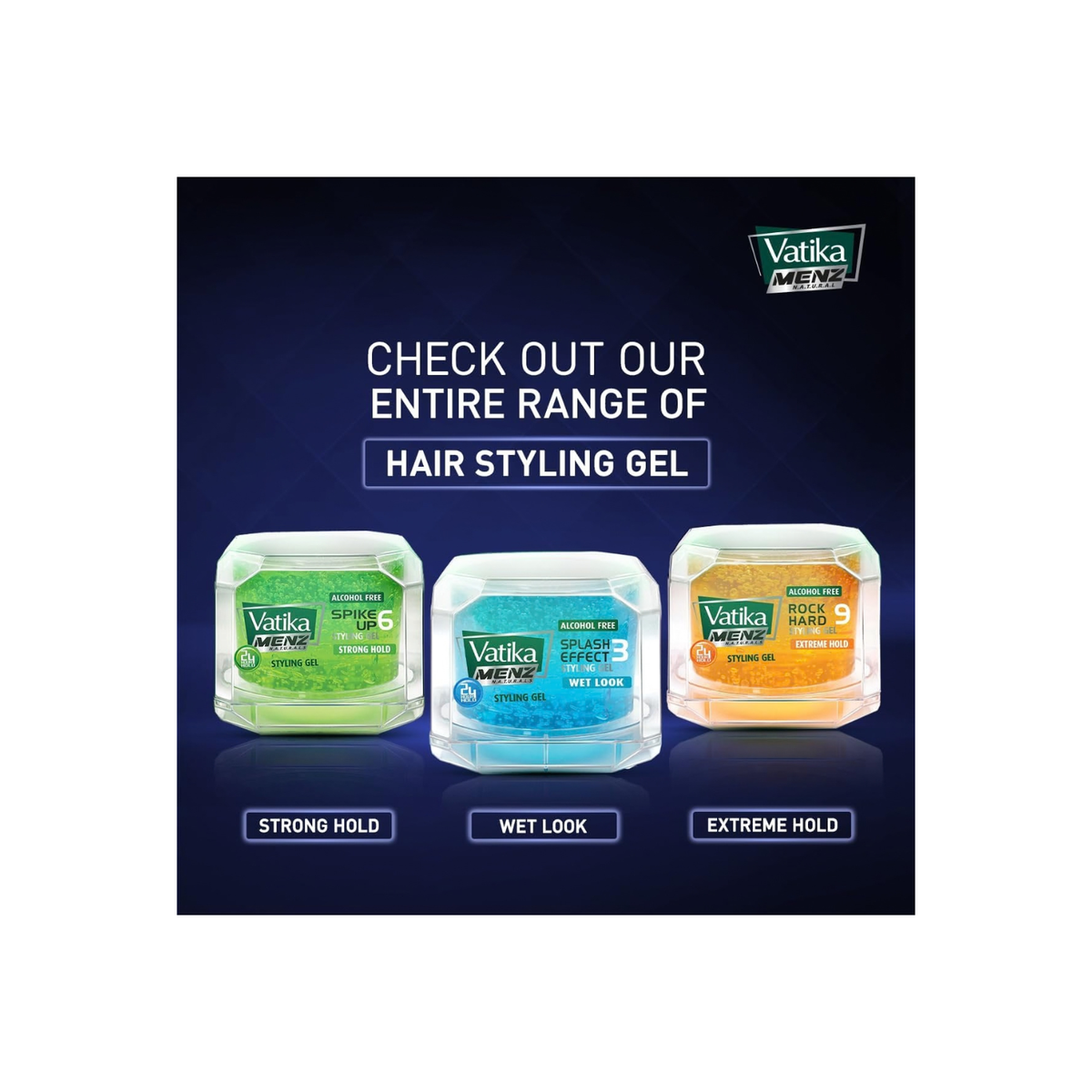 Dabur Vatika Styling Wet Look 250ml (Packaging may vary)