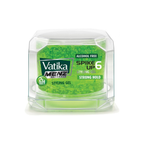 Vatika Menz Strong Hold Hair Gel - 250 ml | With Lemon, Henna & Olive Extracts | Spike Up with 24 Hr Hold