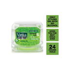 Vatika Menz Strong Hold Hair Gel - 250 ml | With Lemon, Henna & Olive Extracts | Spike Up with 24 Hr Hold